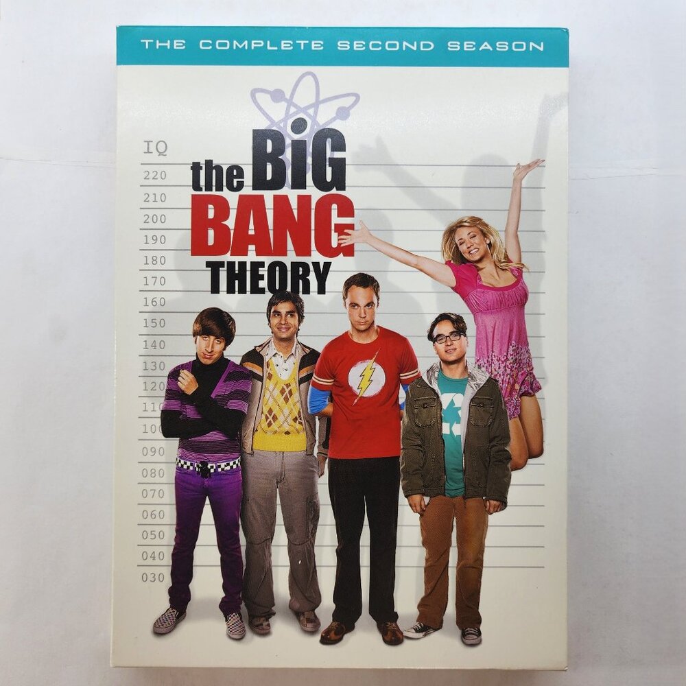 The Big Bang Theory Complete Second Season DVD Box Set